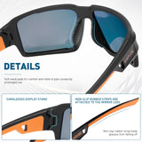 Kapvoe Polarized Fishing Eyewear Glasses UV400 Protection Sports Glasses Men Women Riding Driving Sunglasses Hiking Eyewear