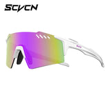 SCVCN Outdoor Riding Sunglasses Fishing Eyewear Men Women Sports Cycling Eyewear UV400 Protection Glasses Hiking Goggles