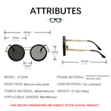 ND9 Adjustable Dimming Glasses Rotating Lens Filter UV400 Polarized Sunglasses for Men's Outdoor Driving Fishing Sun Glasses