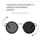 A61P ND9 Fishing Filter Adjustable Dimming Polarized Sunglasses UV Resistant High-Definition Glasses 49Mm
