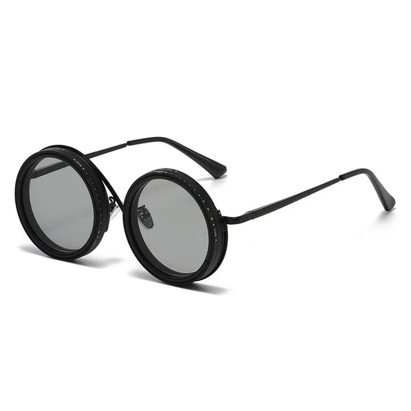 Fashion ND2-400 Adjustable Dimming Glasses 9 Level UV400  Sunglasses With Glasse Case ND Filter Eyewear Driving