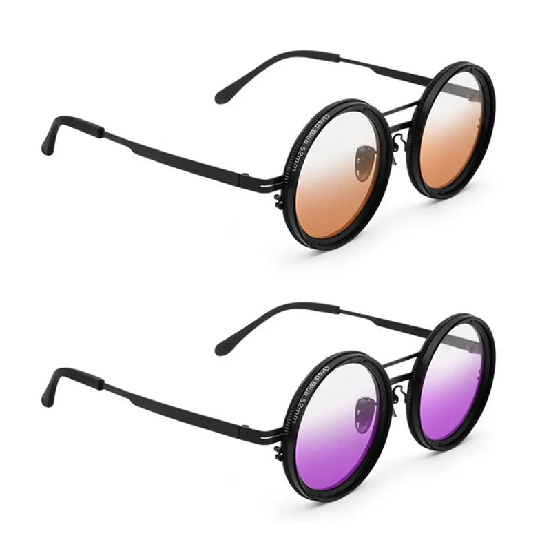 New ND2-400 Adjustable Dimming Glasses Gradient ND Filter Fishing Sunglasses UV400 9 Level Sun Glasses Outdoor