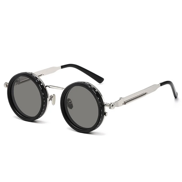 ABAE-49Mm ND9 Adjustable Dimming Sunglasses Polarized UV Resistant High-Definition Fishing Filter Glasses Silver